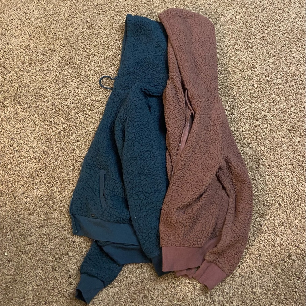Fuzzy Sherpa jackets